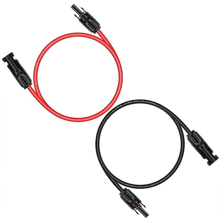 كابل كهروضوئي 3Ft 10AWG لجهاز التحكم بالشحن بالطاقة الشمسية